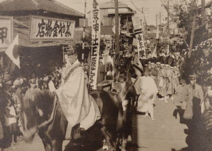 祭祀服|狩衣着用の変遷と上花輪香取神社正遷宮大祭での着用。